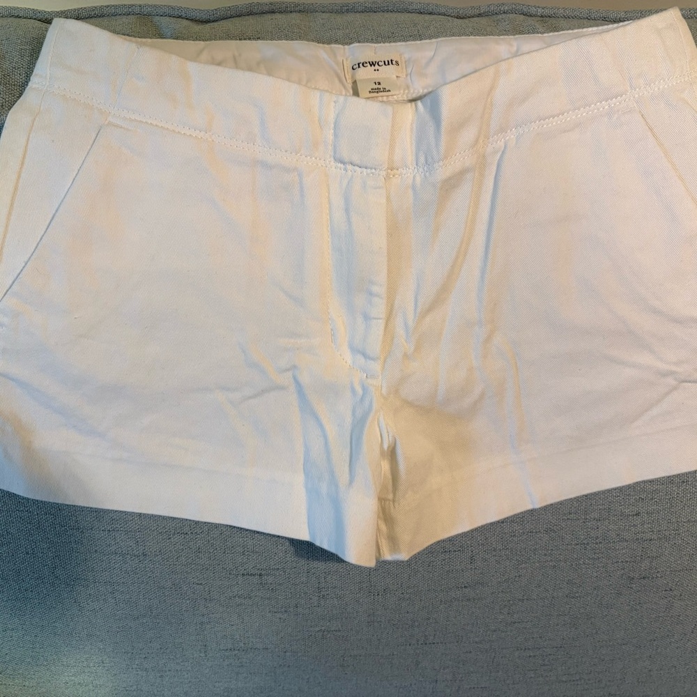 Crewcuts White Chino Shorts